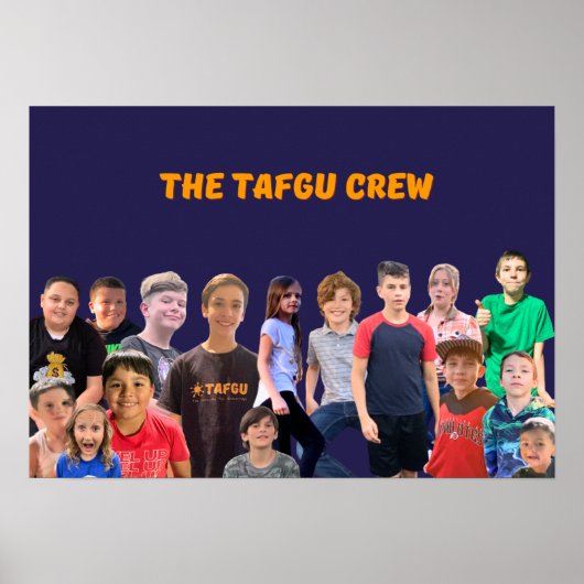 Het Tafgu Crew Poster (Voorkant)