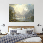 Het Tahoe-meer in de Sierras Canvas Afdruk (Insitu (Slaapkamer))