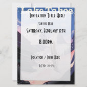 Het Tahoe-sierra nevada poster Kaart (Achterkant)