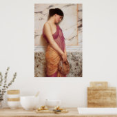 Het Tambourine Girl Poster (Keuken)