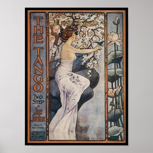 Het Tango  Songbook-Hoesje Poster (Voorkant)