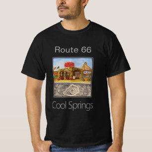 Het tankstation van Cool Springs Route 66 T-shirt