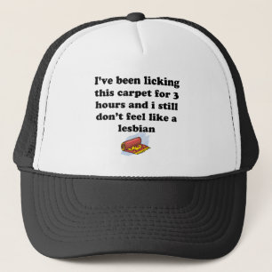 Het tapijt schoppen trucker pet