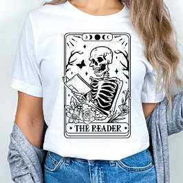 Het Tarot skelet van de lezer T-shirt
