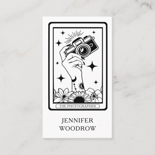 Het Tarot Visitekaartje (Voorkant)