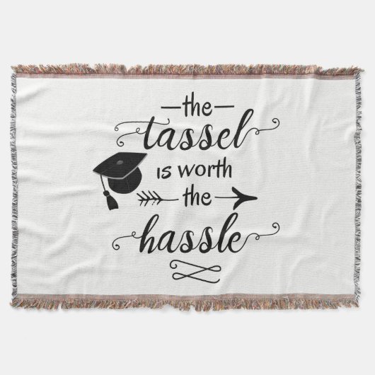 Het tassel is de moeite waard deken (Voorkant)