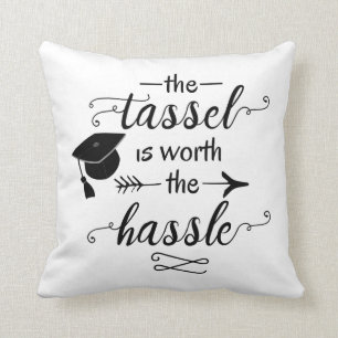 Het tassel is de moeite waard kussen