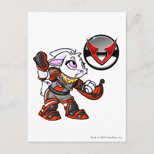 Het Team van het Ruimtestation van Virtupets Briefkaart (Voorkant)