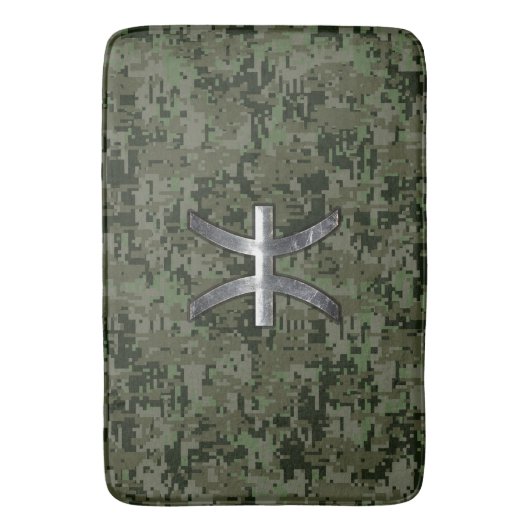 Het Teken van de Dierenriem van Vissen op Bos Badmat (Voorkant Verticaal)