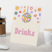 Het Teken van de Partij van de Partij van de Drink Reclamebord Met Voetstuk (Insitu)