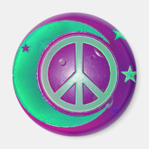 Het Teken van de vrede, Maan en 3 Sterren Magneet