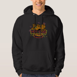 Het Teken van het Neon van de Hotdog scooby-Doo Hoodie