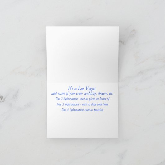 Het Teken van Las Vegas maakt Uw Eigen (Binnen)