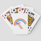 Het tekenen van een regenboog speelkaarten (Achterkant)