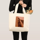 Het tekenen van zijn geneesmiddel grote tote bag (Voorkant (product))