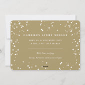 Het tellen van onze vakantievakantie met zegeninge feestdagenkaart (Achterkant)