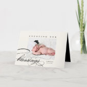 Het tellen van onze zegelvakantie feestdagen kaart (Voorkant)