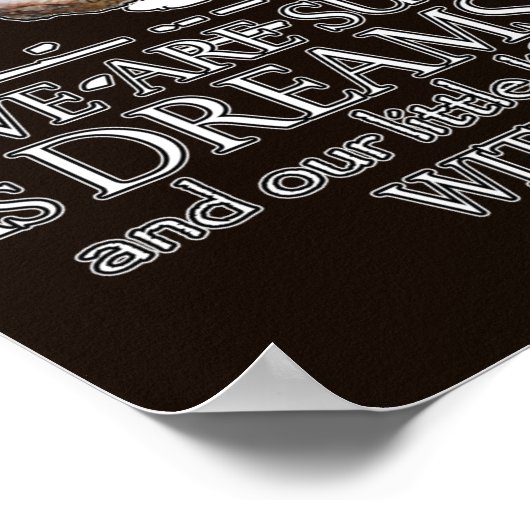 Het Tempest Quote Poster (Hoek)