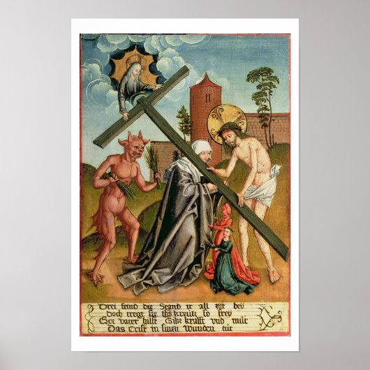 Het Temptation of a Saint Poster (Voorkant)