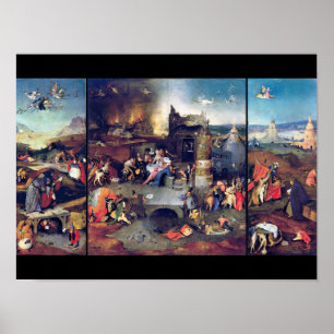 Het Temptation of Saint Anthony, Bosch Poster