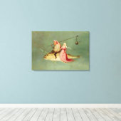 Het Temptation of St. Anthony Canvas Afdruk (Insitu (Houten vloer))