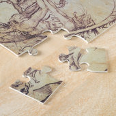 Het Temptation of St. Anthony (graving) Legpuzzel (Zijkant)