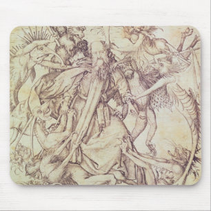 Het Temptation of St. Anthony (graving) Muismat