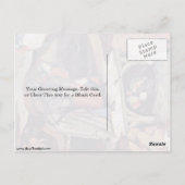 Het Temptation of St Anthony van Hieronymus Bosch Briefkaart (Achterkant)