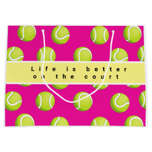 Het Tennis ball-leven is beter voor de rechtbank o Groot Cadeauzakje