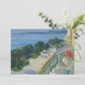 Het terras, Pet d'Ail | Sir John Lavery (Staand voorkant)