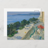 Het terras, Pet d'Ail | Sir John Lavery Briefkaart (Voorkant / Achterkant)