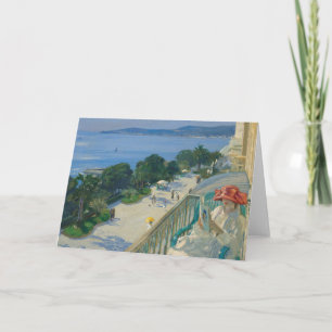 Het terras, Pet d'Ail   Sir John Lavery Kaart