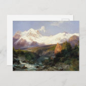 Het Teton-bereik Briefkaart (Voorkant / Achterkant)