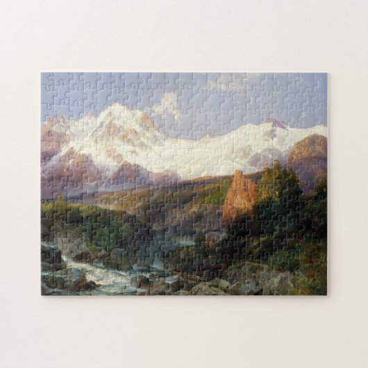 Het Teton-bereik Legpuzzel (Horizontaal)