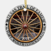 Het Texas Trail, Fort Worth, Texas Ornament (Voorkant)