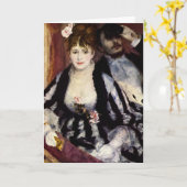 Het Theater B - Schilderij van Renoir Impressionis Kaart (Gele Bloem)