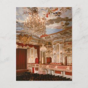 Het theater briefkaart