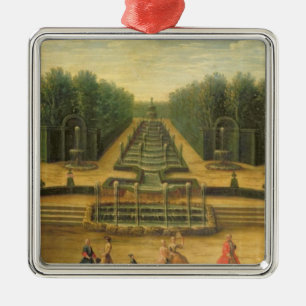 Het theater d'Eau in Versailles Metalen Ornament