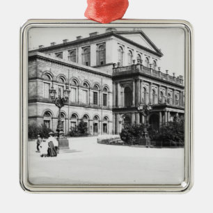 Het theater in Hannover, c.1910 Metalen Ornament