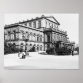 Het theater in Hannover, c.1910 Poster (Voorkant)