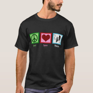 Het Theater van de Liefde van de vrede T-shirt