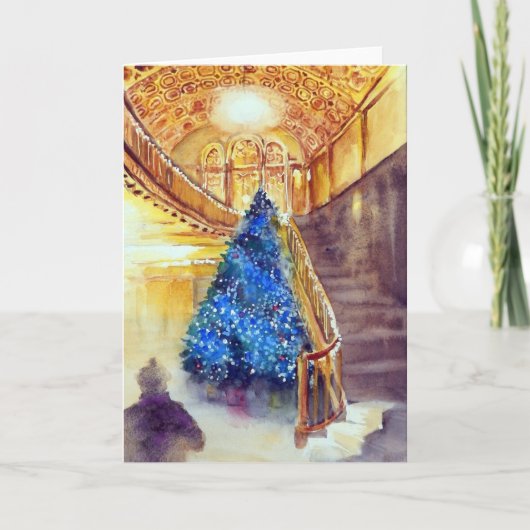 Het Theater van Michigan Feestdagen Kaart (Voorkant)