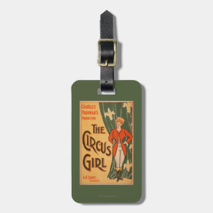 Het theatrisch Poster van Circus Girl #1 Bagagelabel