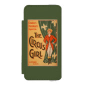 Het theatrisch Poster van Circus Girl #1 Incipio iPhone Portemonnee Hoesje (Voorkant Agenda)