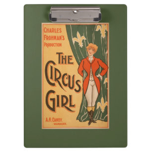 Het theatrisch Poster van Circus Girl #1 Klembord