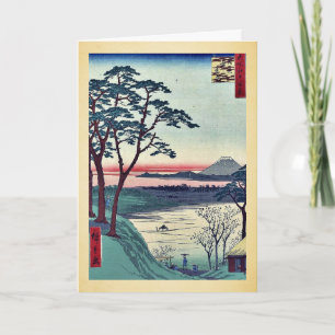 Het theehuis van de grootvader, Meguro door Andō, Kaart