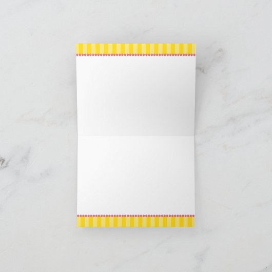 Het theekransje dankt u nota neemt van Kaarten (Binnen)