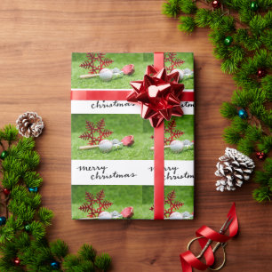 Het thema van de Baseball Christmas Cadeaupapier