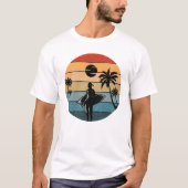 Het thema van de zomervakantie t-shirt (Voorkant)