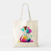 Het thema van het Modern Science Lab Tote Bag (Achterkant)